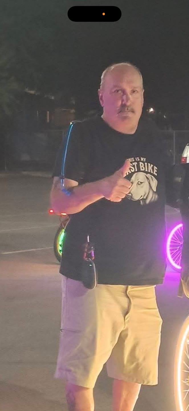 Customer photo review of SUSPICIOUS DOG TEE