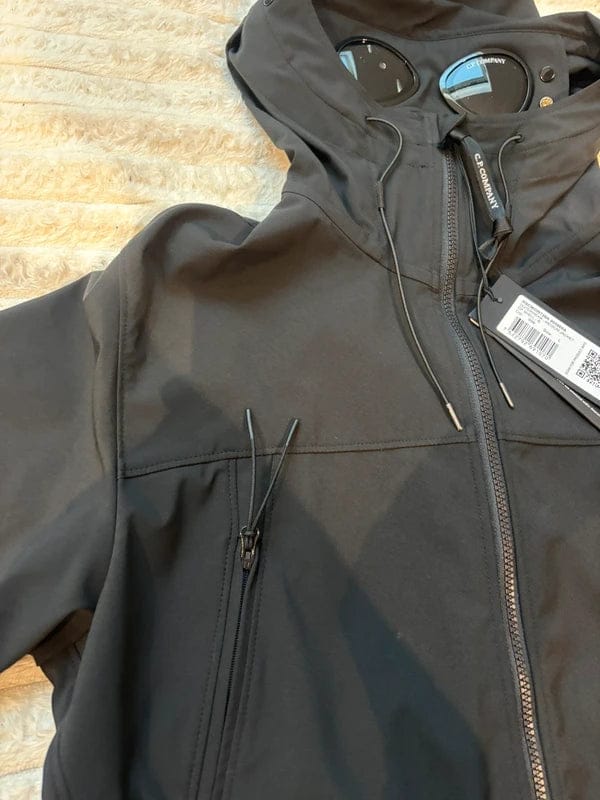 Customer photo review of C.P. Company Veste Outerwear Short Jacket Noir Zippé