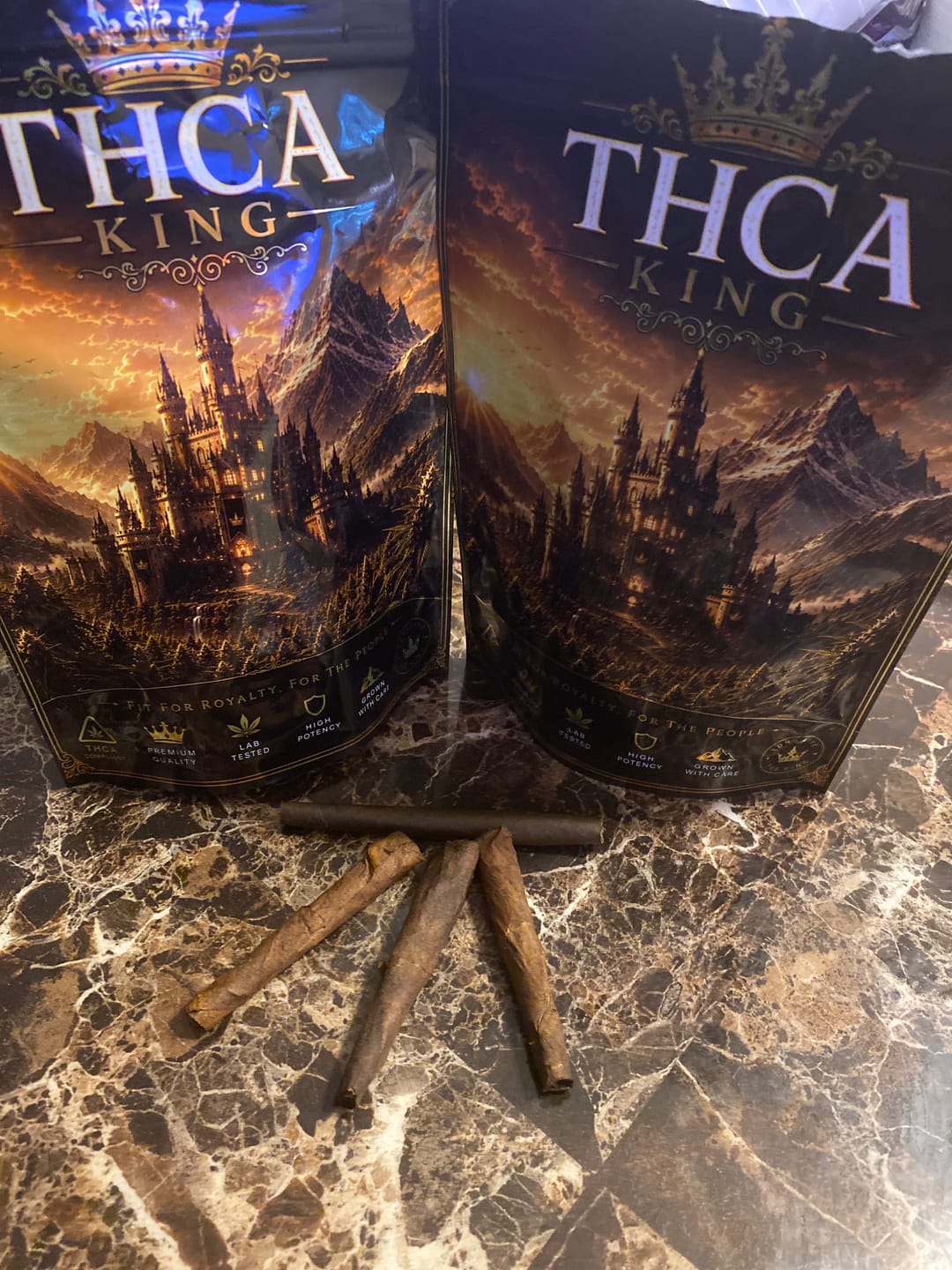 Customer photo review of Bulk THCA Smalls