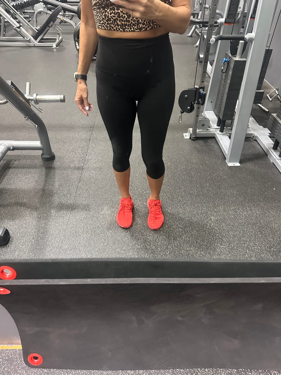 Customer photo review of PureFlex Organic Cotton Capri Leggings