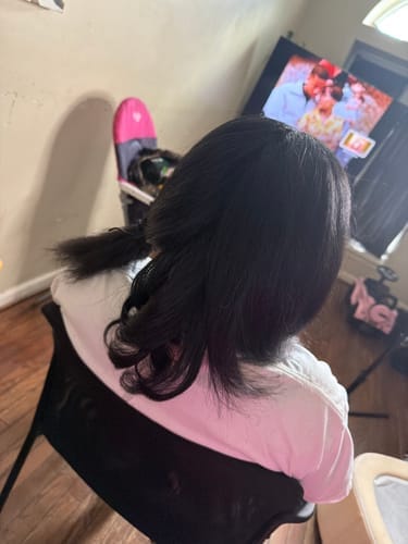 Customer photo review of Silkening Mist