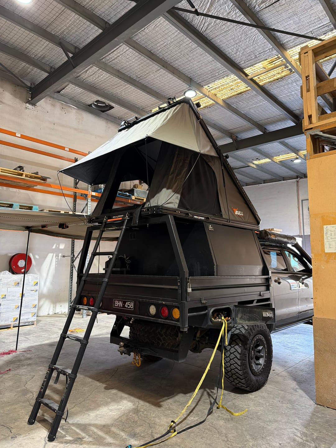 Customer photo review of Summit SLV Rooftop Tent