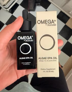 Customer photo review of OMEGA+ Algae EPA Oil