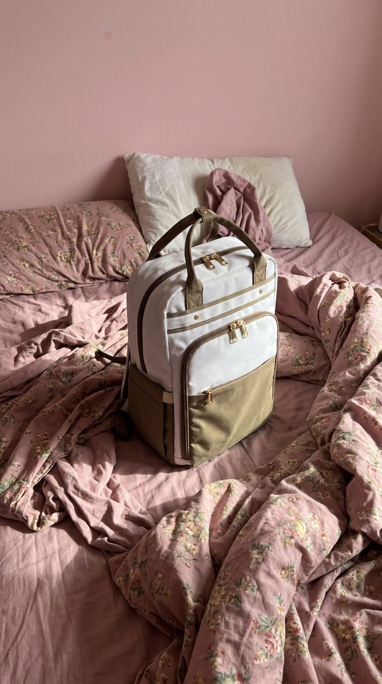 Customer photo review of 4-in-1 Backpack with Lunch Bag