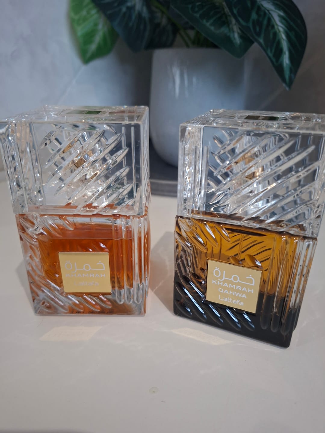 Customer photo review of Khamrah Qahwa Eau De Parfum 100ml - Lattafa