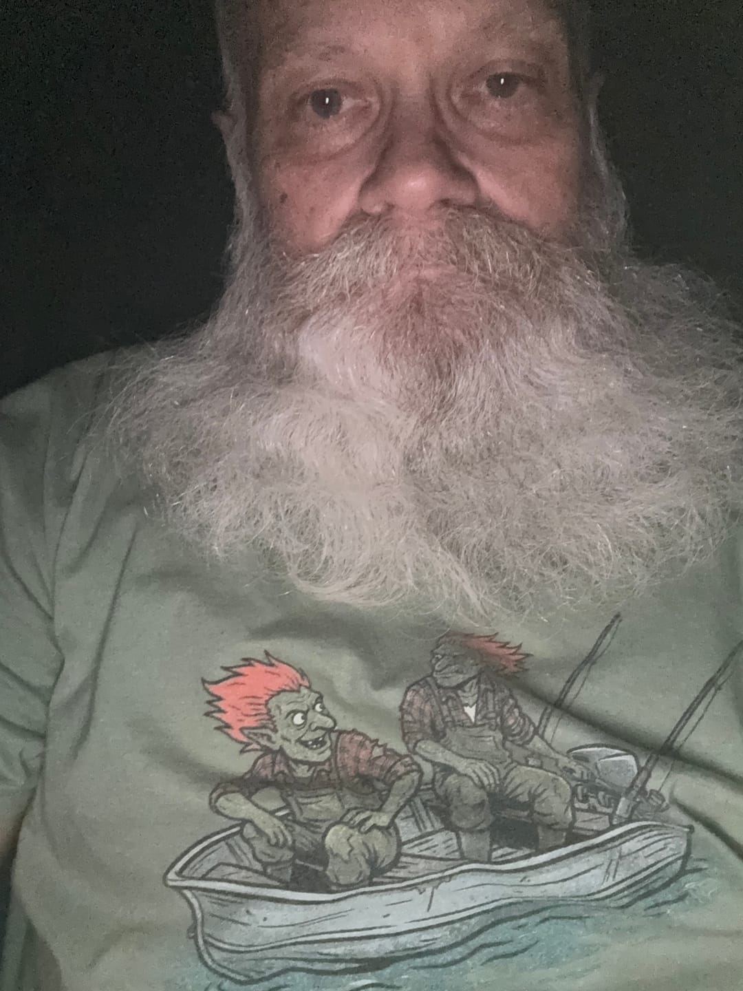 Customer photo review of Trolling T-Shirt