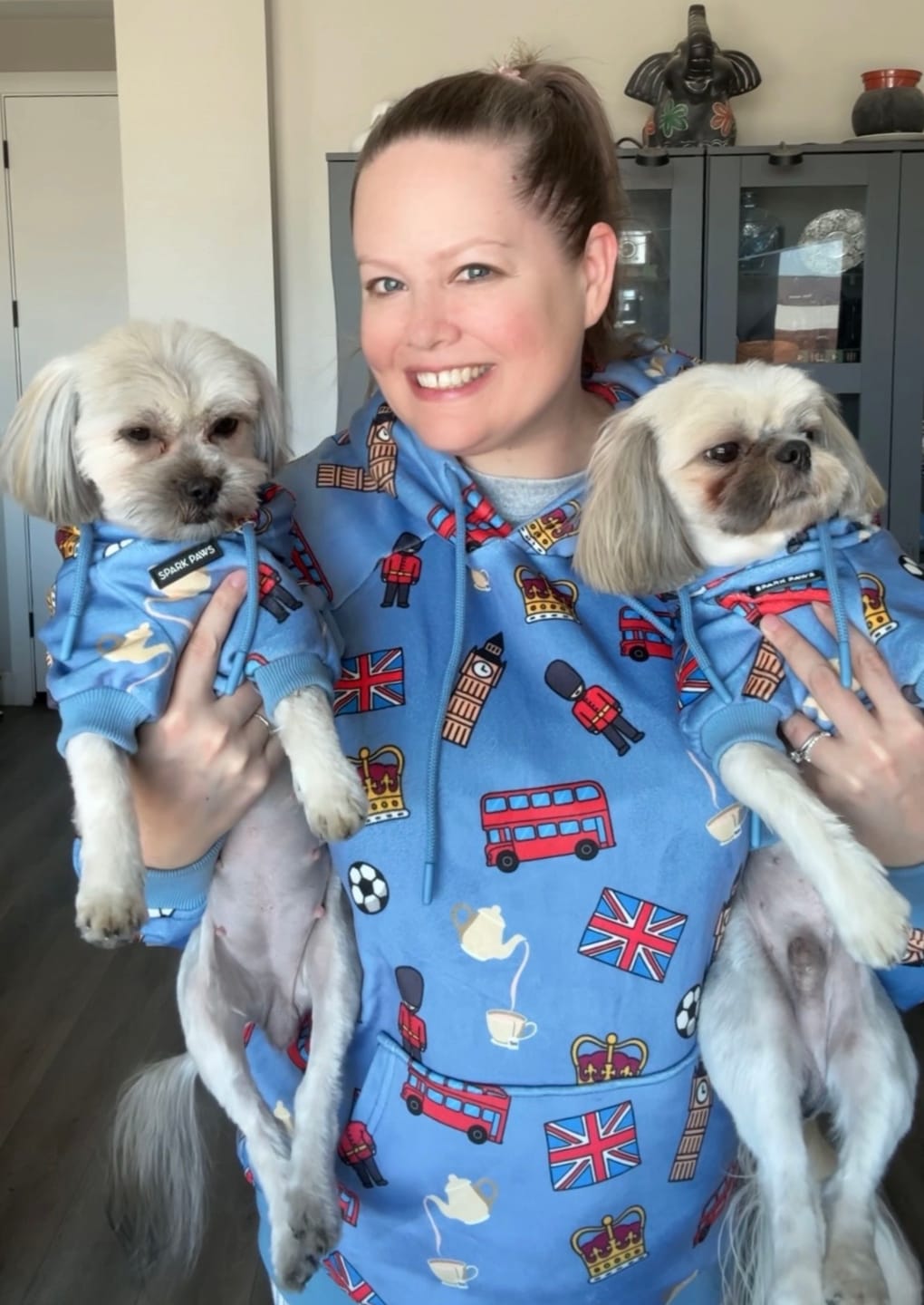 Customer photo review of The UK Human Hoodie