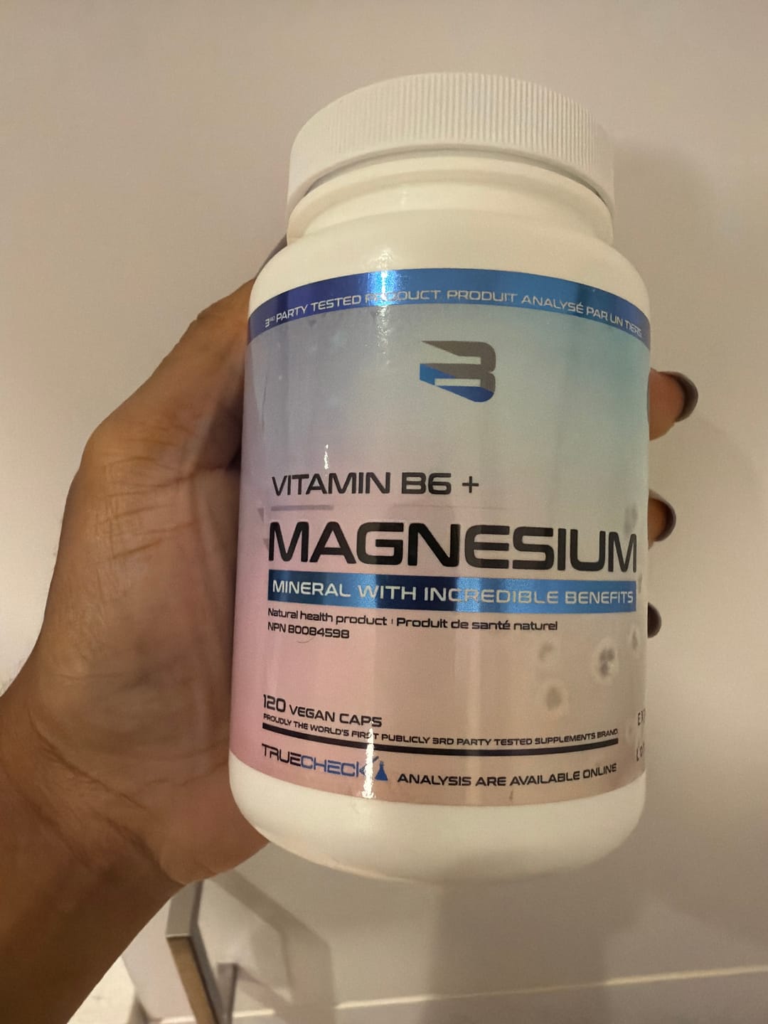 Customer photo review of Magnesium + B6