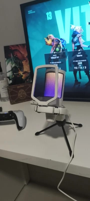 Customer photo review of Microphone Gaming FIFINE - Qualité audio pro à domicile