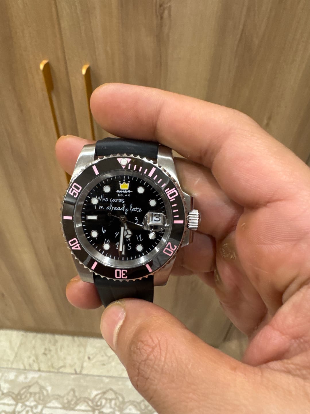 Customer photo review of HYDROCORE FLUORO WATCH