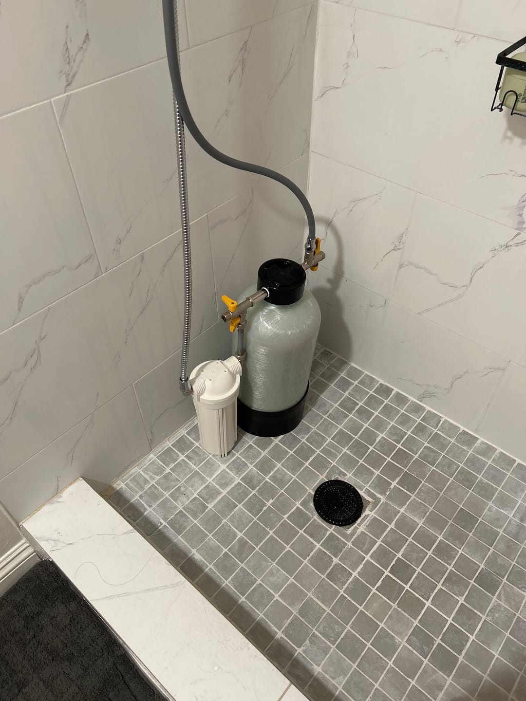 Customer photo review of Shower Water Softener System for Hard Water
