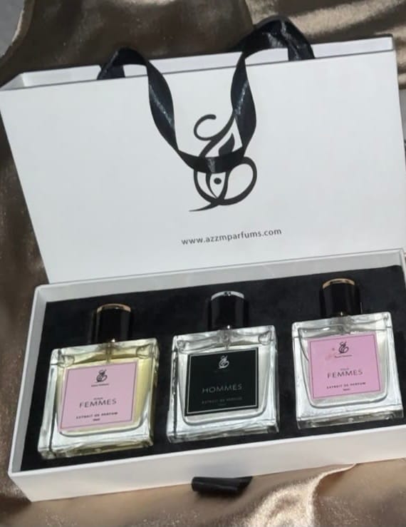 Customer photo review of Pack AZZM – 3 PARFUMS AU CHOIX