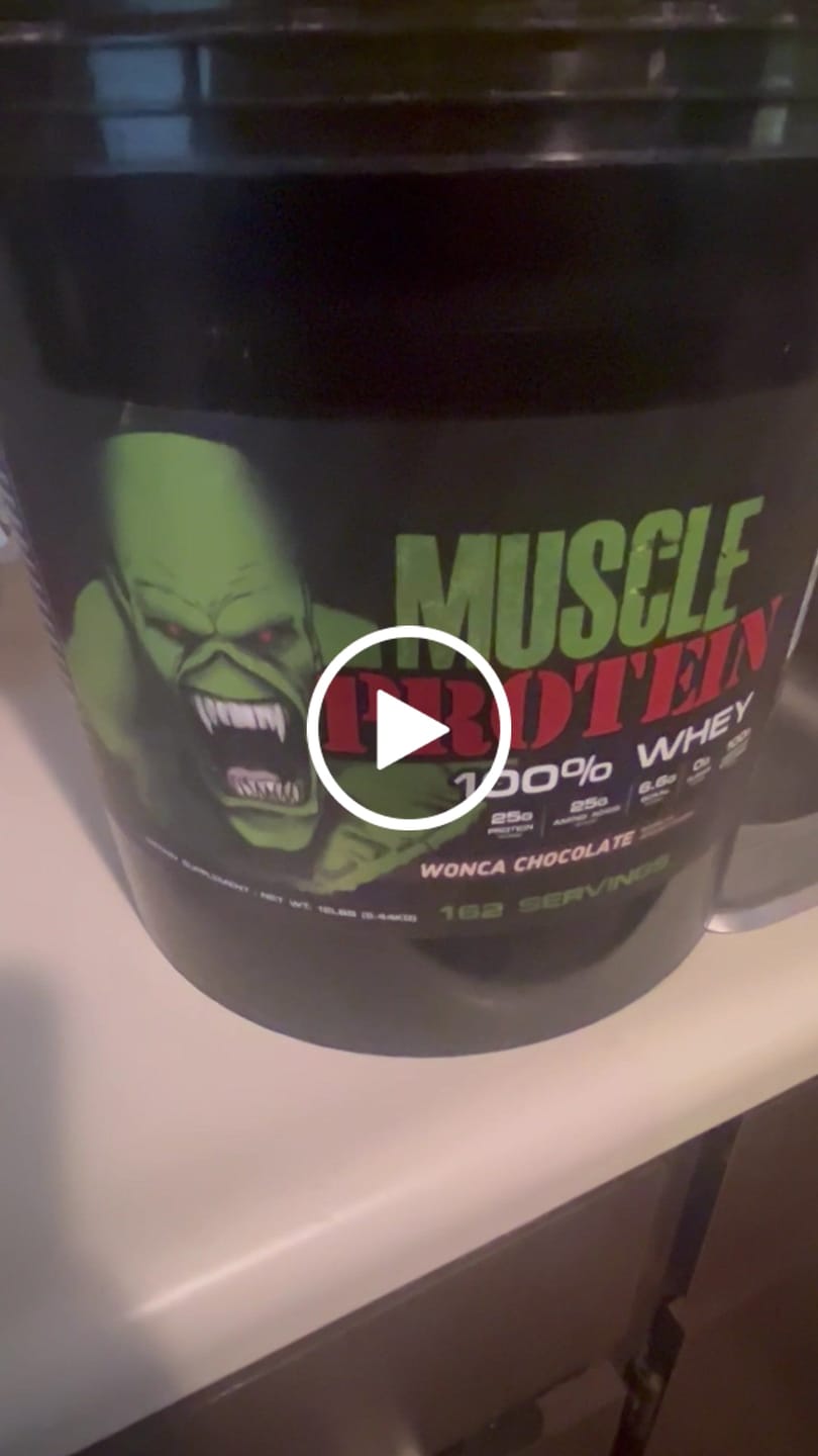 Customer video review of 100% Whey Protein Powder