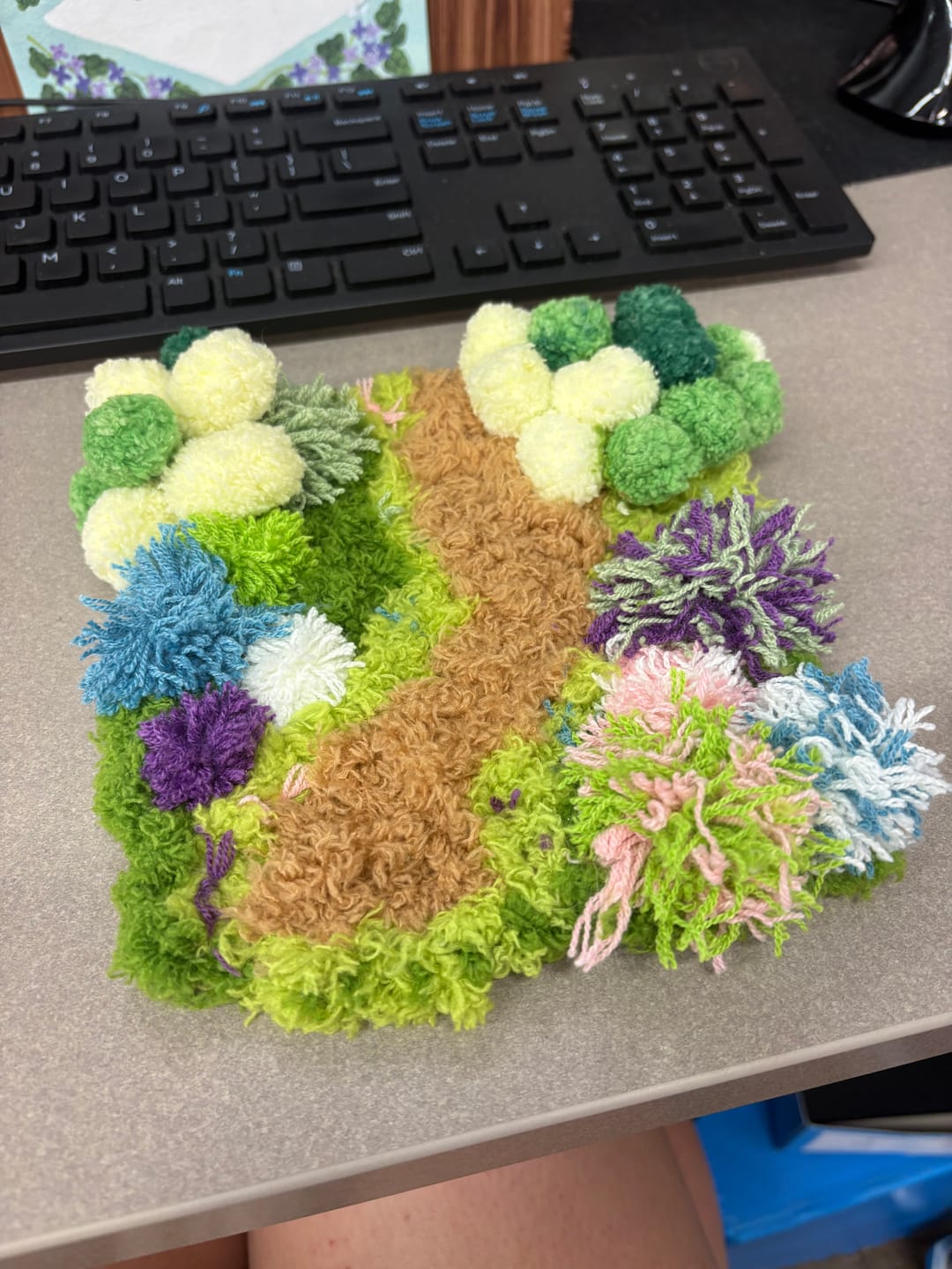 Customer photo review of FLOWER PATCH - Moss Coaster Kit