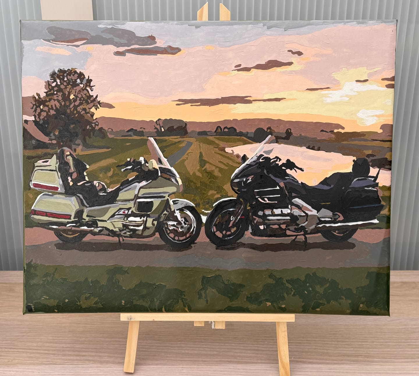 Customer photo review of Eigen Foto | Schilderen op nummer