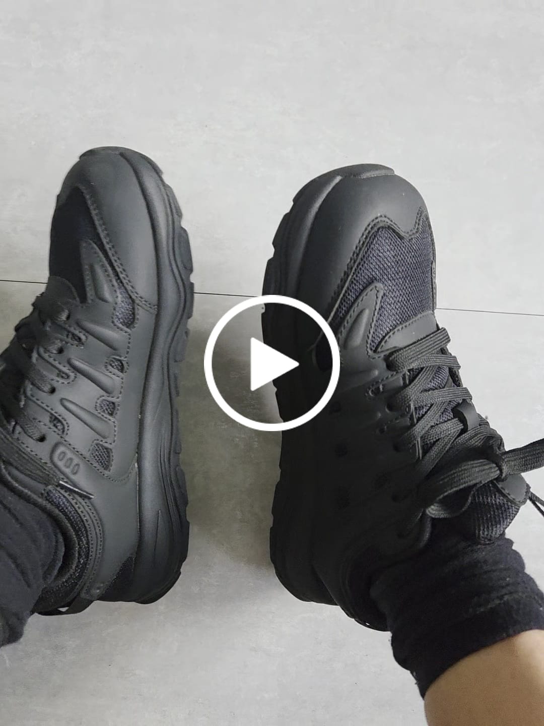 Customer video review of Peak - Wide Toe Sneakers