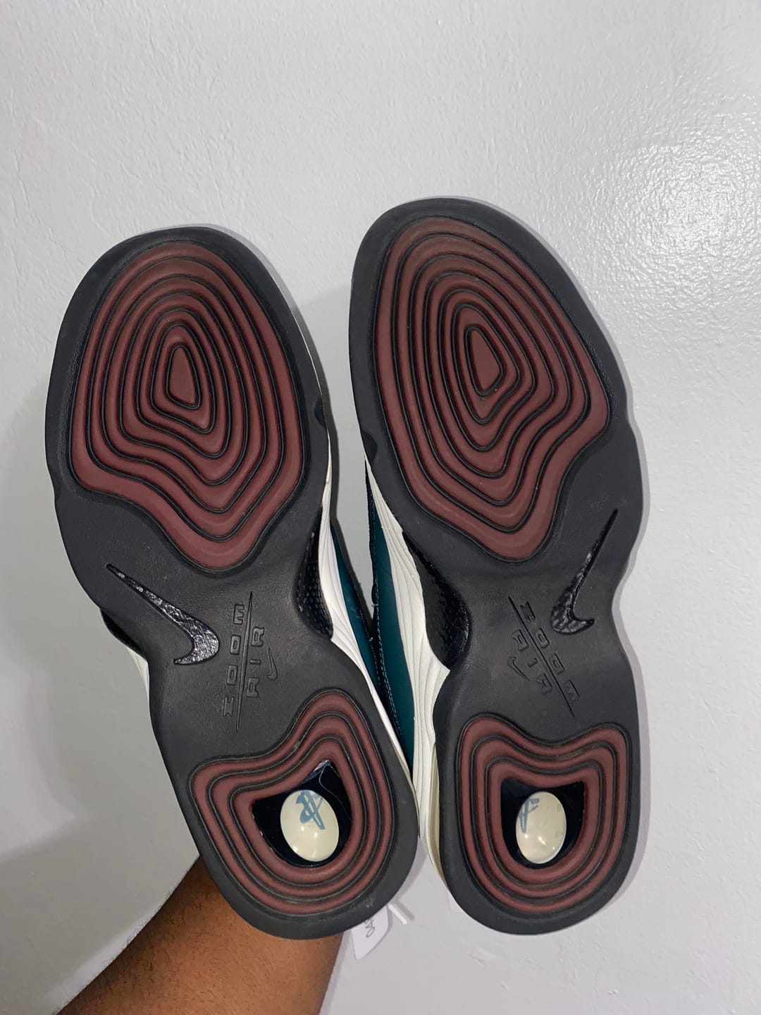 Customer photo review of Air Penny 2 Black Faded Spruce 8.5M/10W