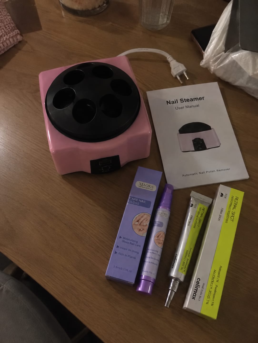 Customer photo review of Removedor de gel de uñas