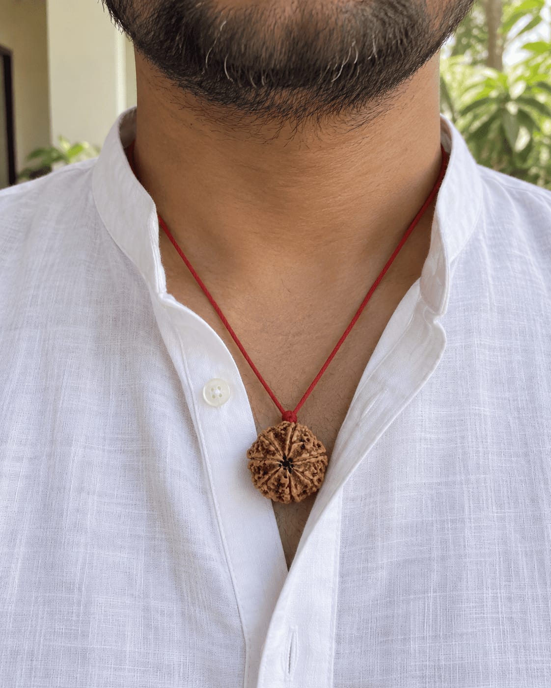 Customer photo review of 7 Mukhi Rudraksha (Nepali)