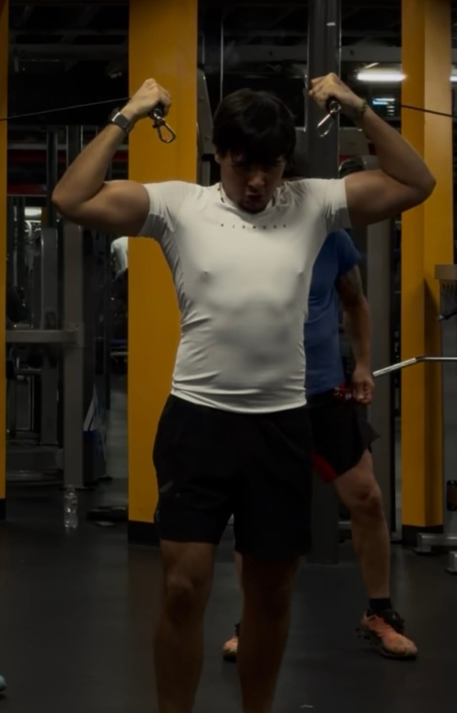 Customer photo review of 4016 - Natural Cotton Compression Tees