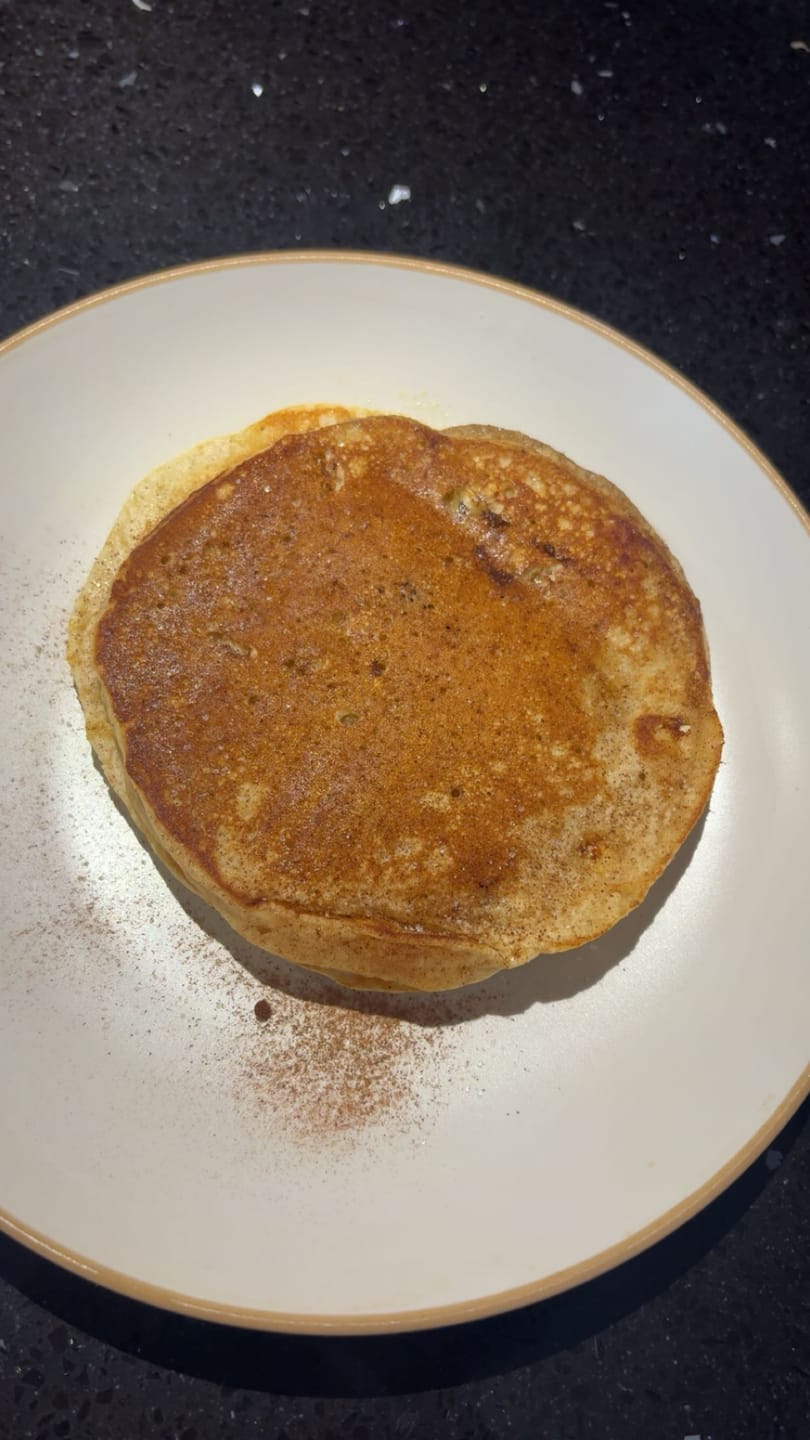 Customer photo review of Protein Pancakes