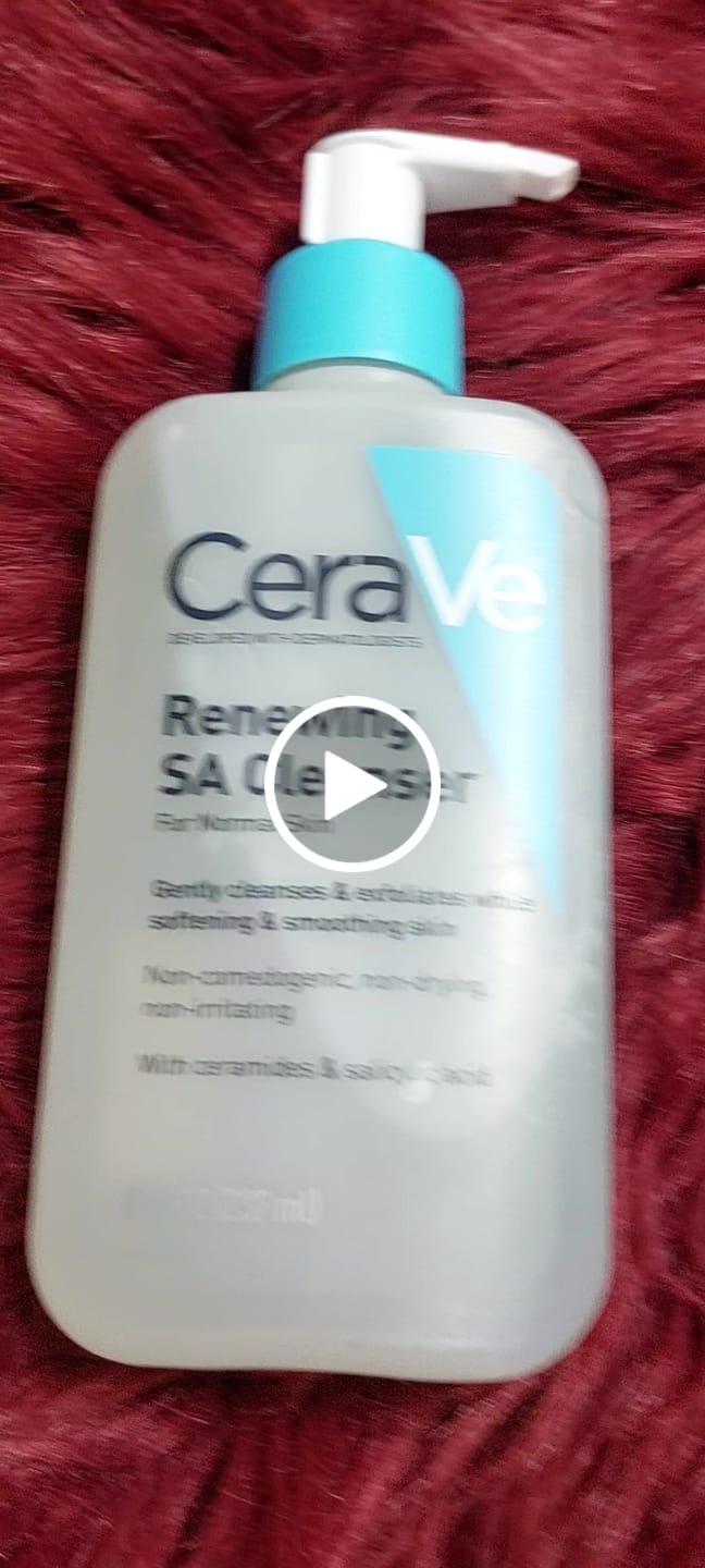 Customer video review of غسول سيرافي المجدد بحمض الساليسيليك - 237مل