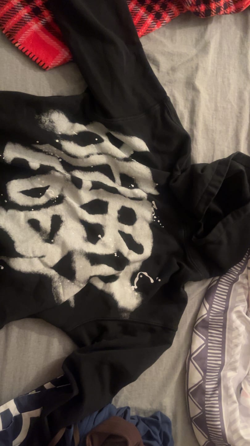 Customer photo review of Aelfric Eden Abstract Graphic Hoodie