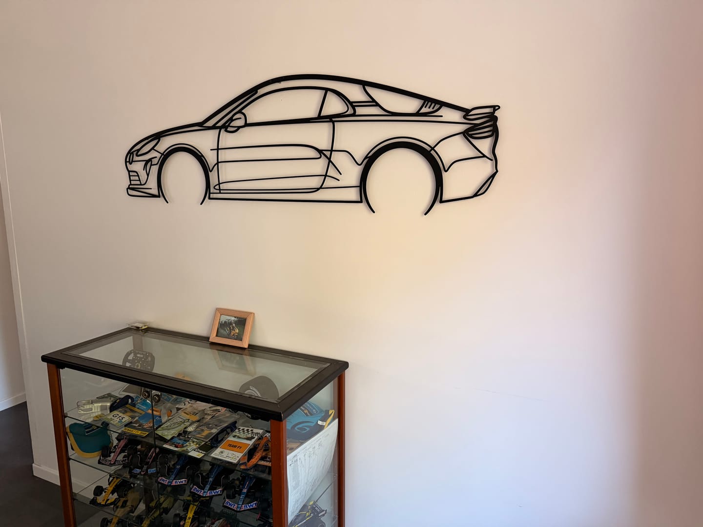 Customer photo review of A110 Décoration murale métallique silhouette détaillée