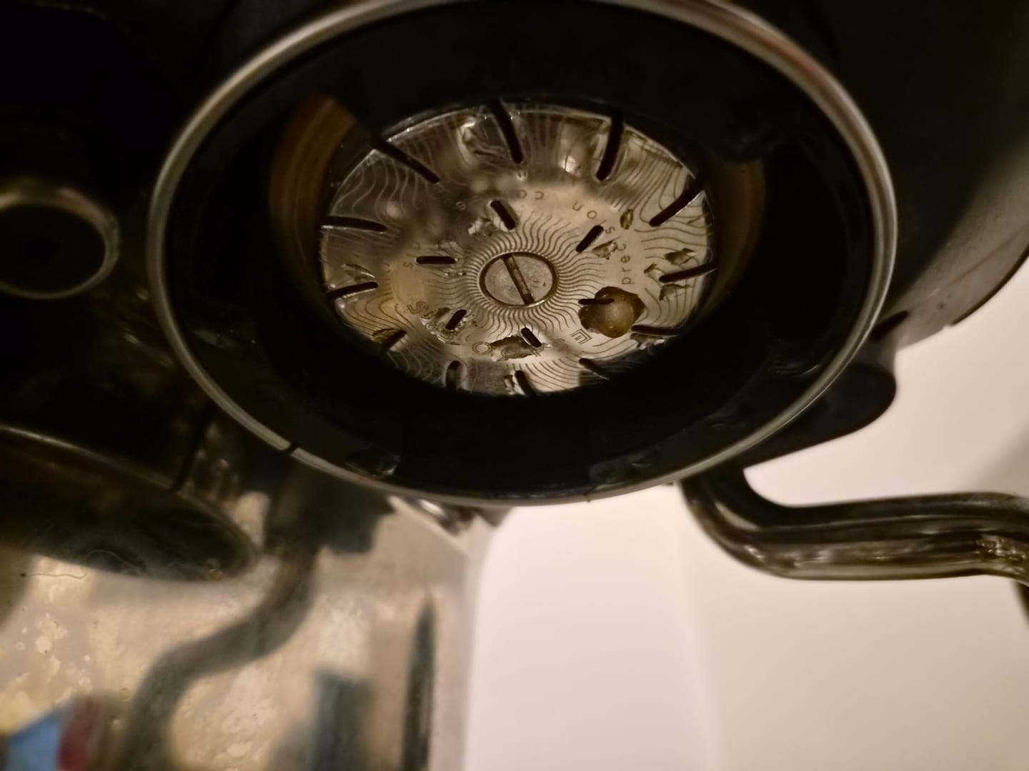 Customer photo review of High Diffusion Espresso Shower Screen - Breville
