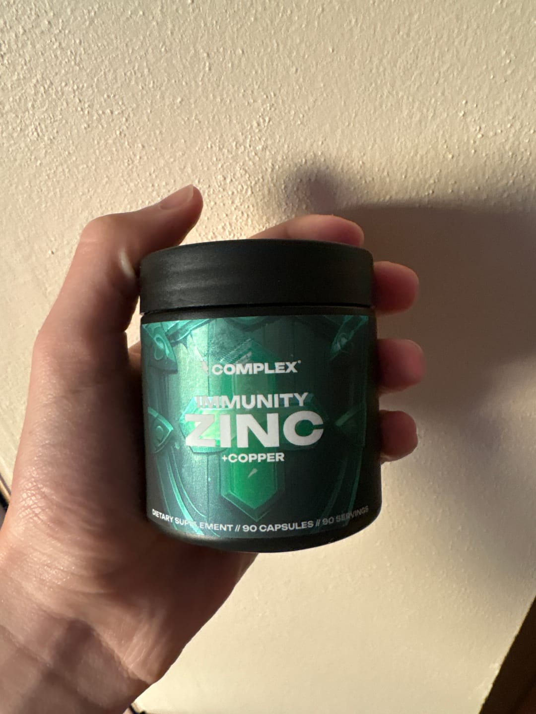 Customer photo review of Zinc Bisglycinate