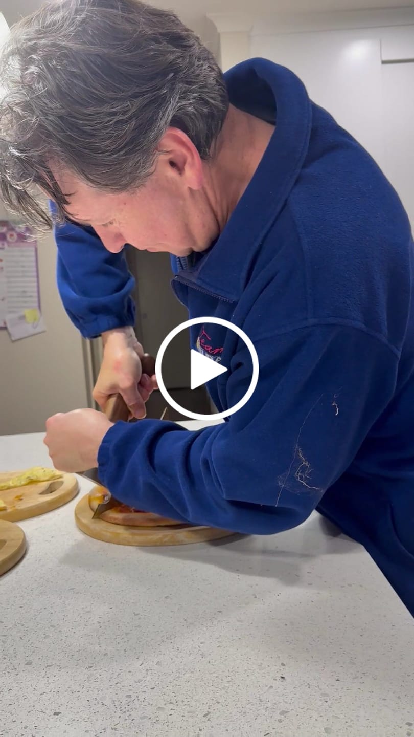 Customer video review of The Viking Pizza Cutter