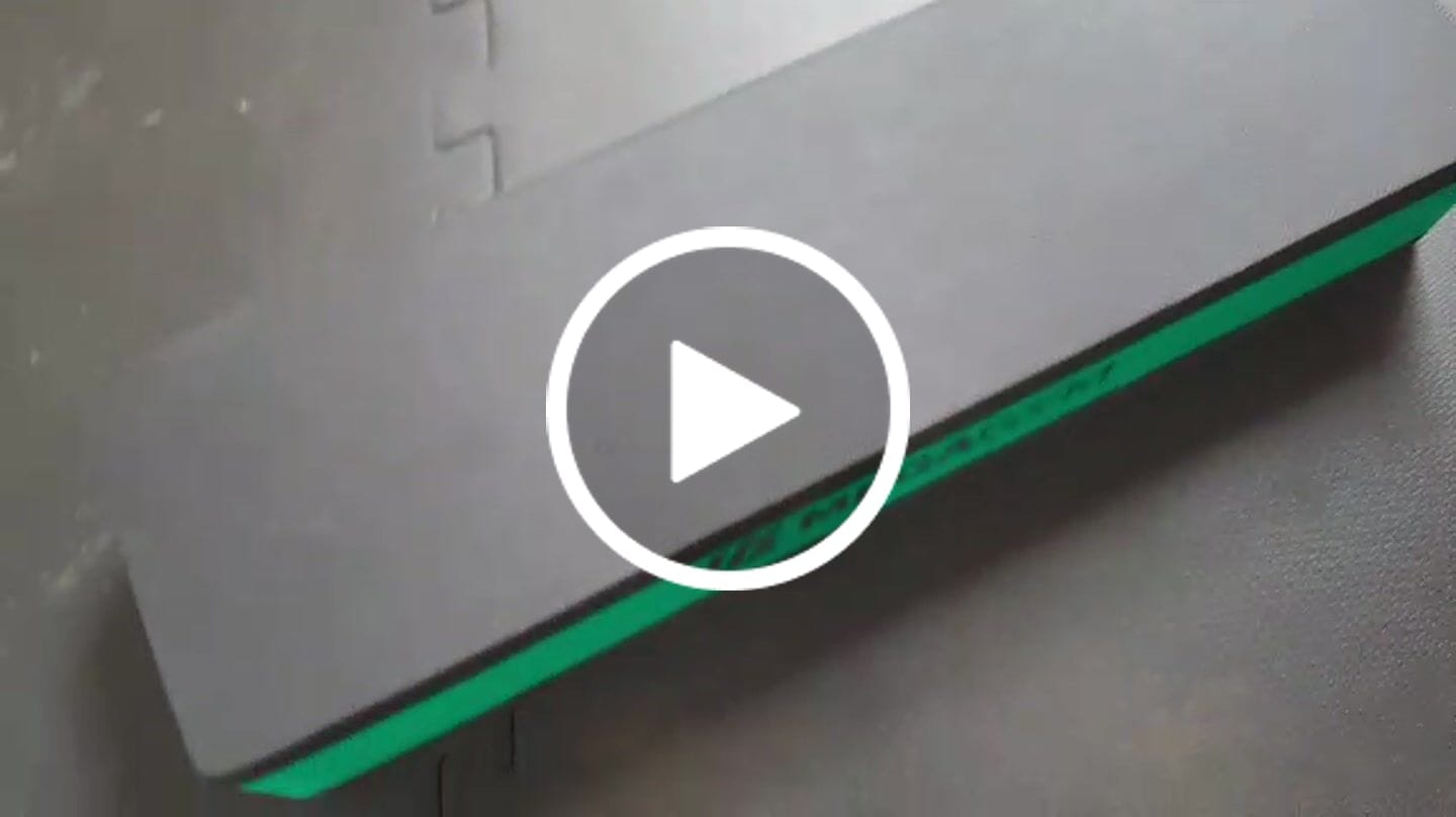Customer video review of Step Profissional De EVA 90X28X14 Para Treino Aeróbico Musculação