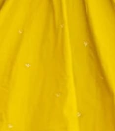 Customer photo review of Mustard Yellow Viscose Embroidered Anarkali Suit Set