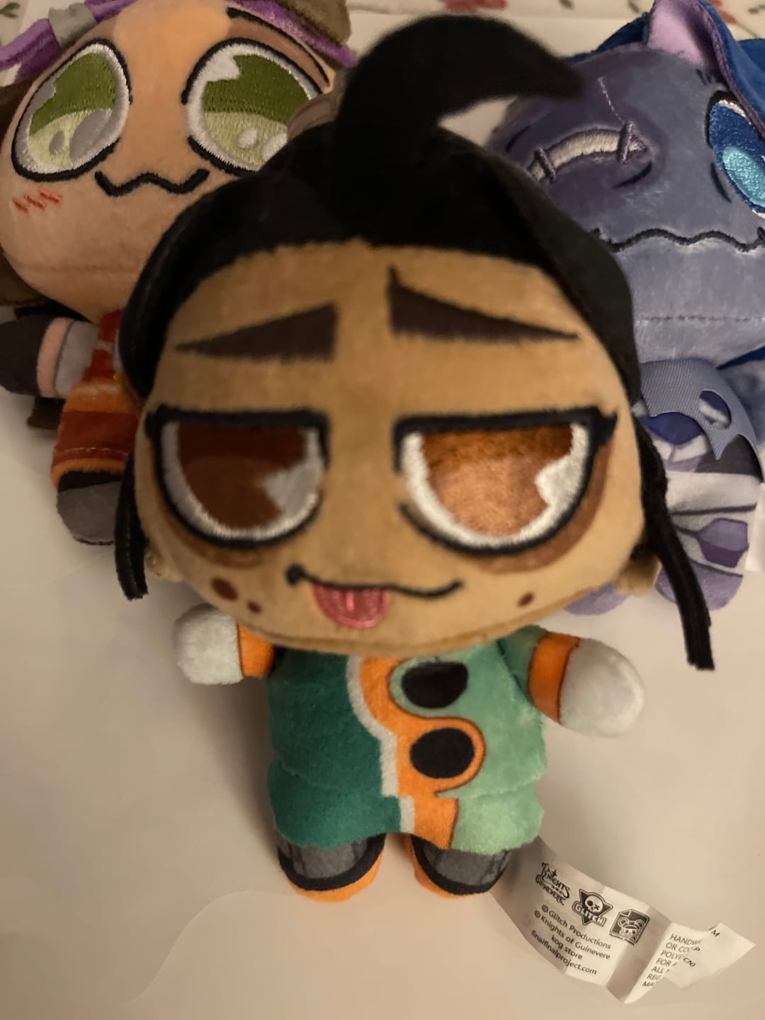Customer photo review of Andi Plush Keychain