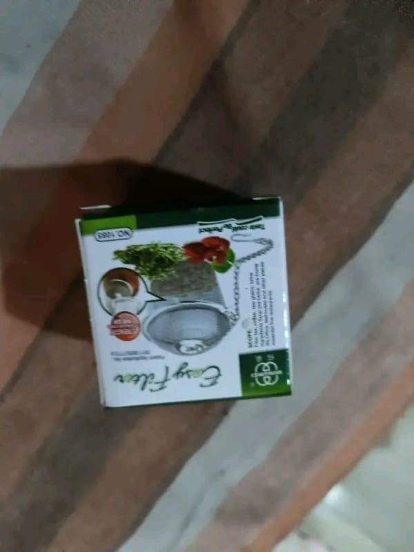 Customer photo review of Premium Stainless Steel Tea Strainer Tool | For Tea, Kadha, Soup, Biryani & More