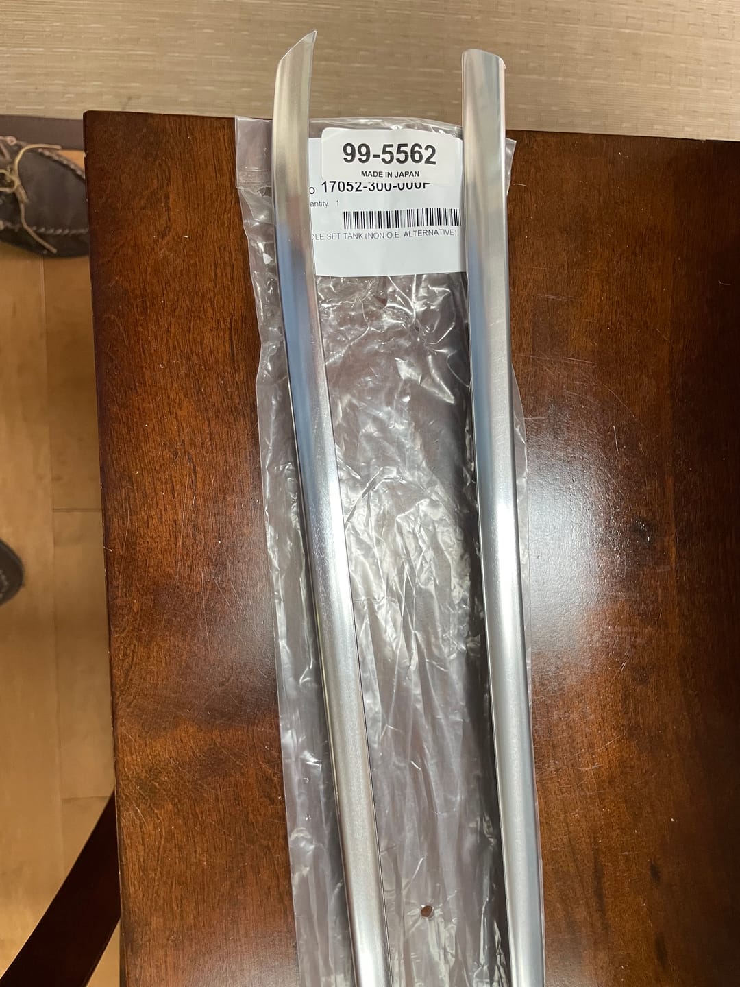 Customer photo review of 1971-76 Honda CB750K Gas Tank Chrome Trim Set/2 ~ (71-76 CB750K) ~ Replaces 17052-300-000