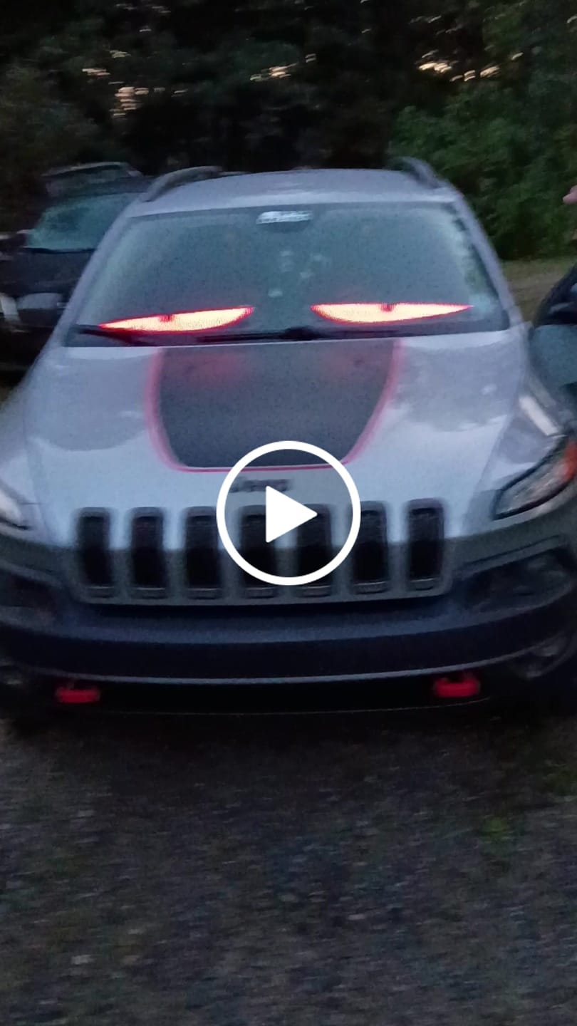 Customer video review of Electra Eyes - LED Animated Eyes