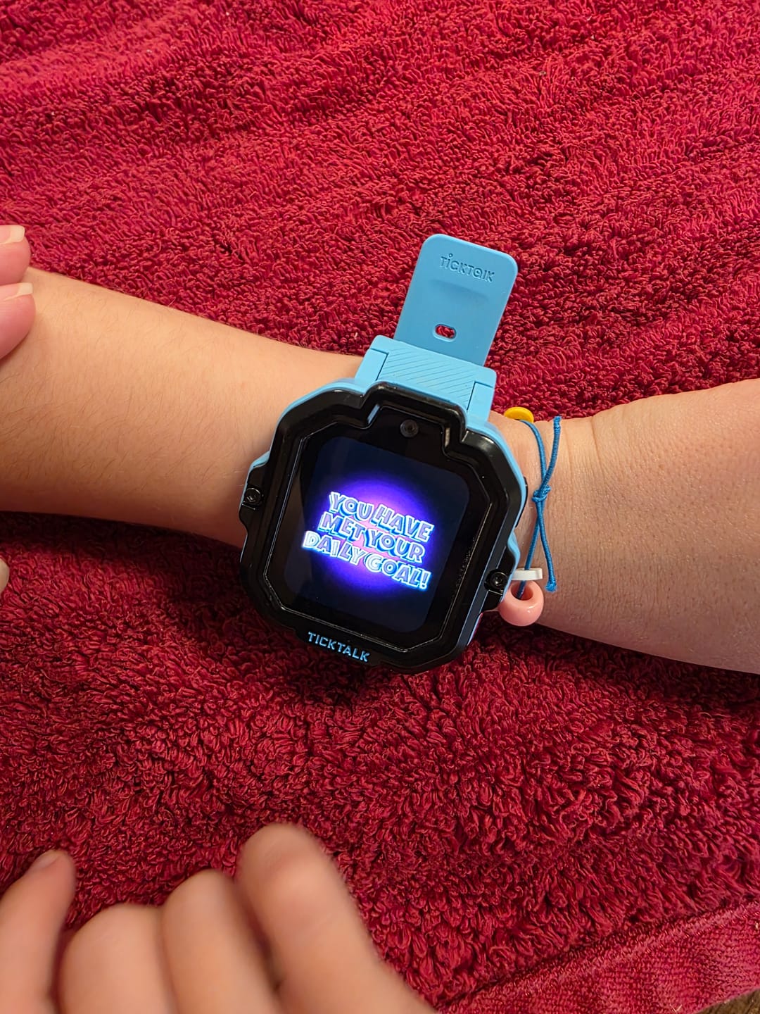 Customer photo review of TickTalk 5 Kids GPS Smartwatch with Calling & SOS