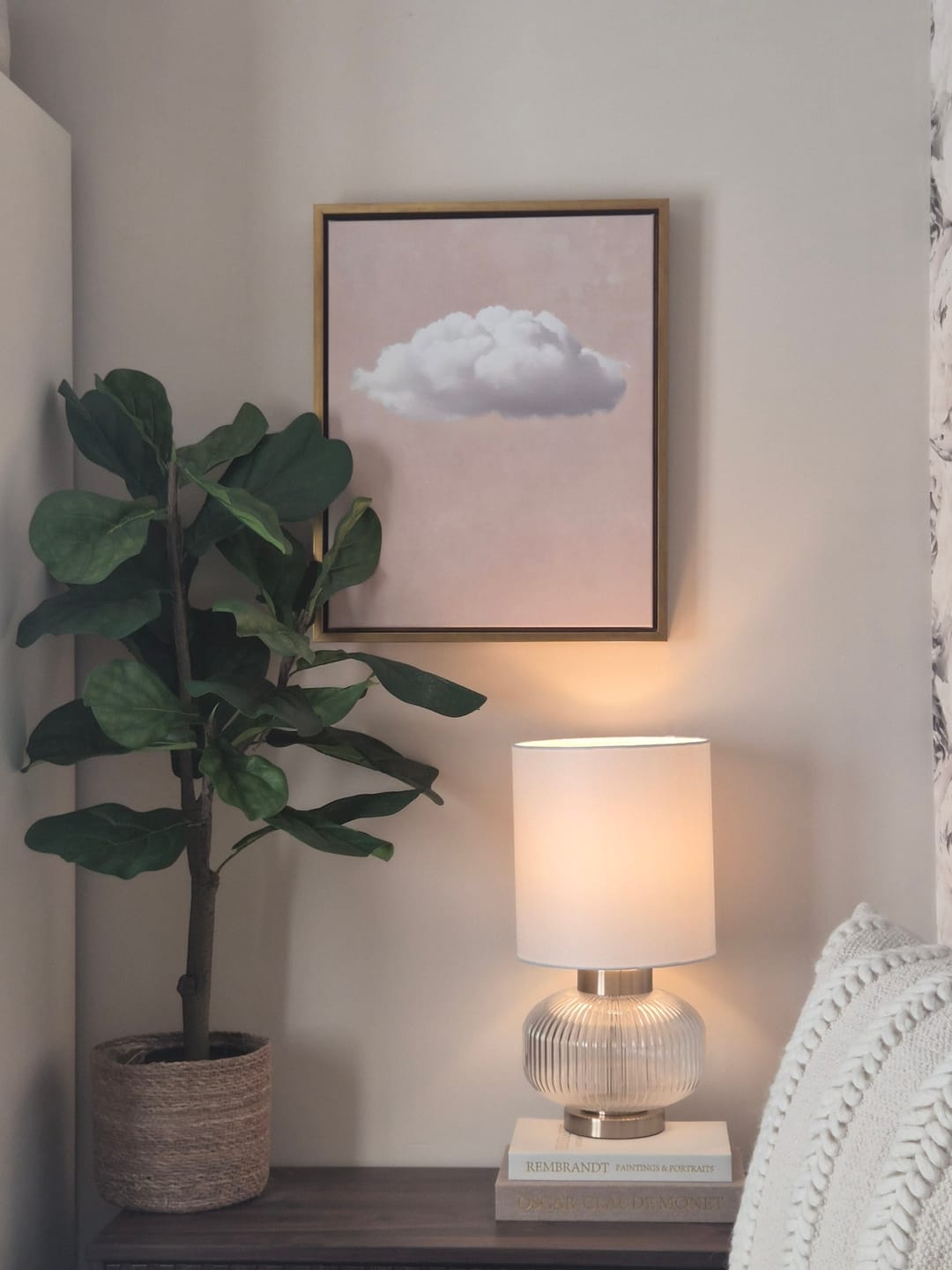 Customer photo review of Soft Cloud No2 Print
