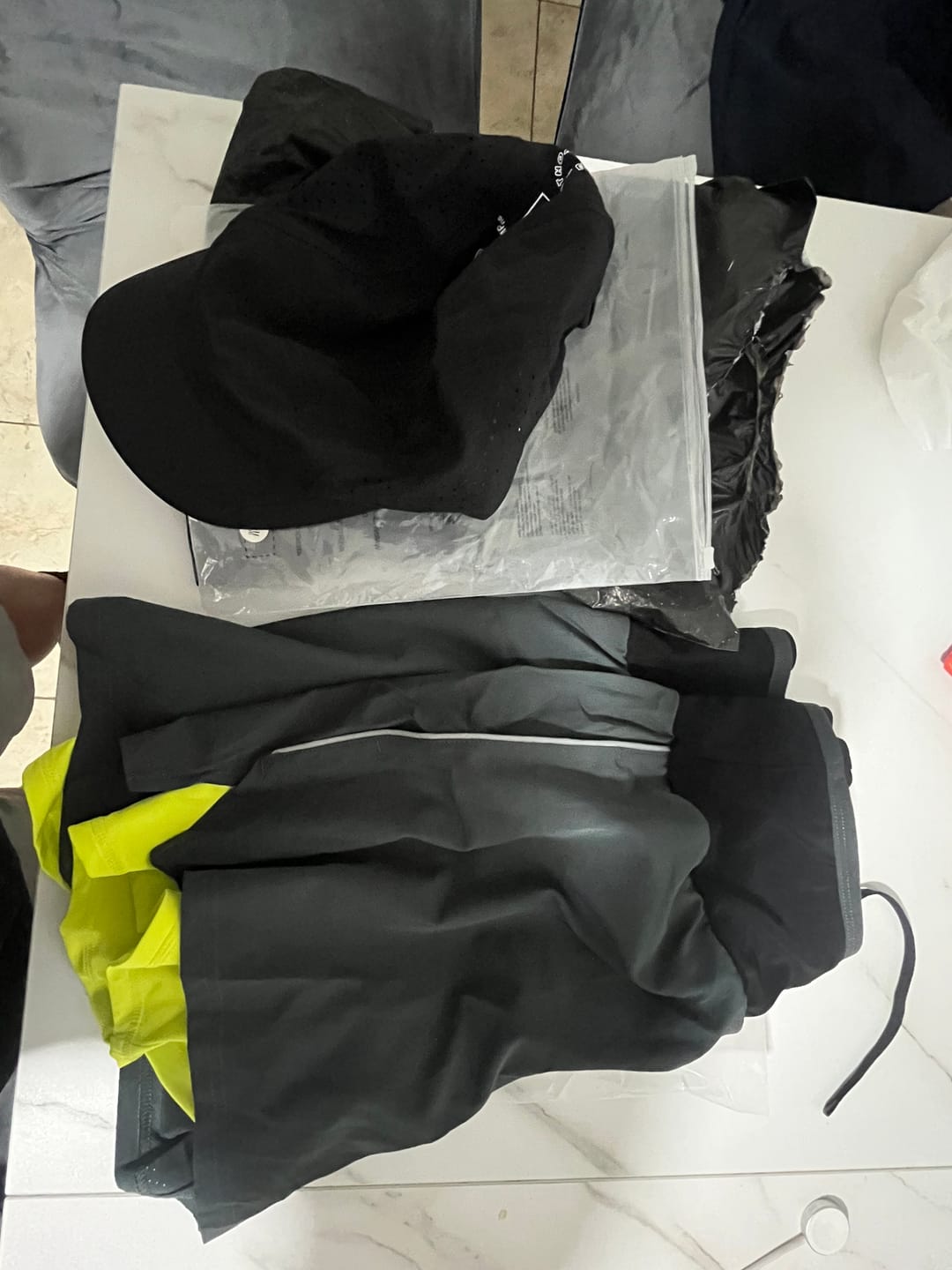 Customer photo review of RUNNR Marathon Pro Shorts