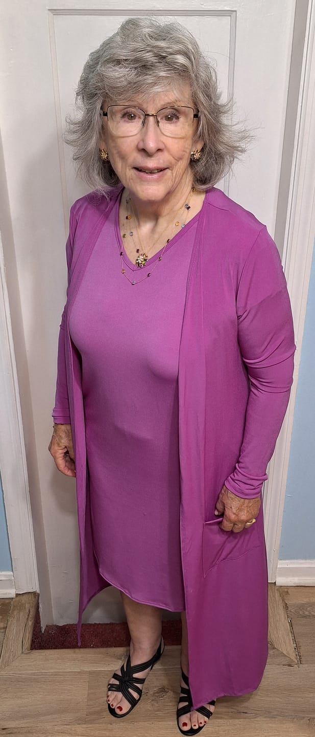 Customer photo review of Brigitte Brianna Day to Day Pocket Dress