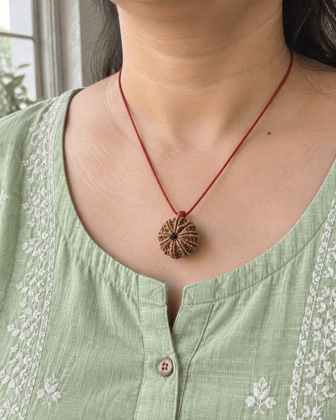 Customer photo review of 7 Mukhi Rudraksha (Nepali)