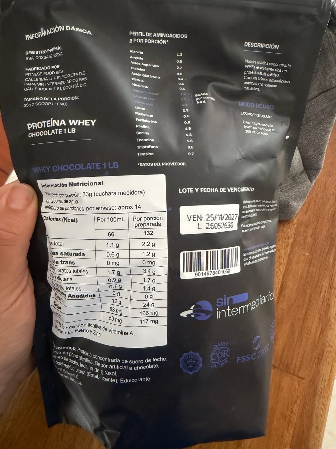 Customer photo review of Membresía Anual