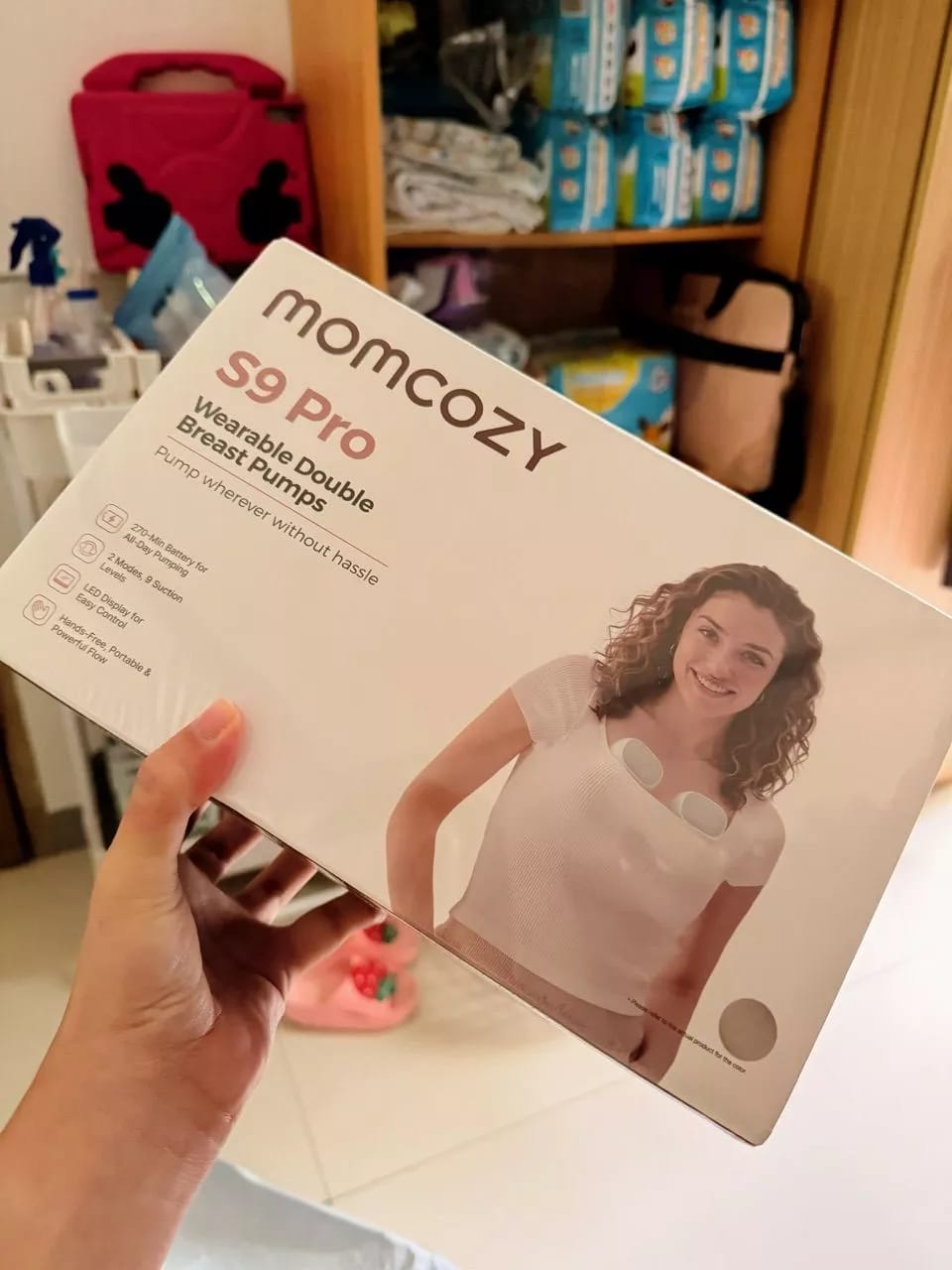 Customer photo review of Momcozy S9 Pro