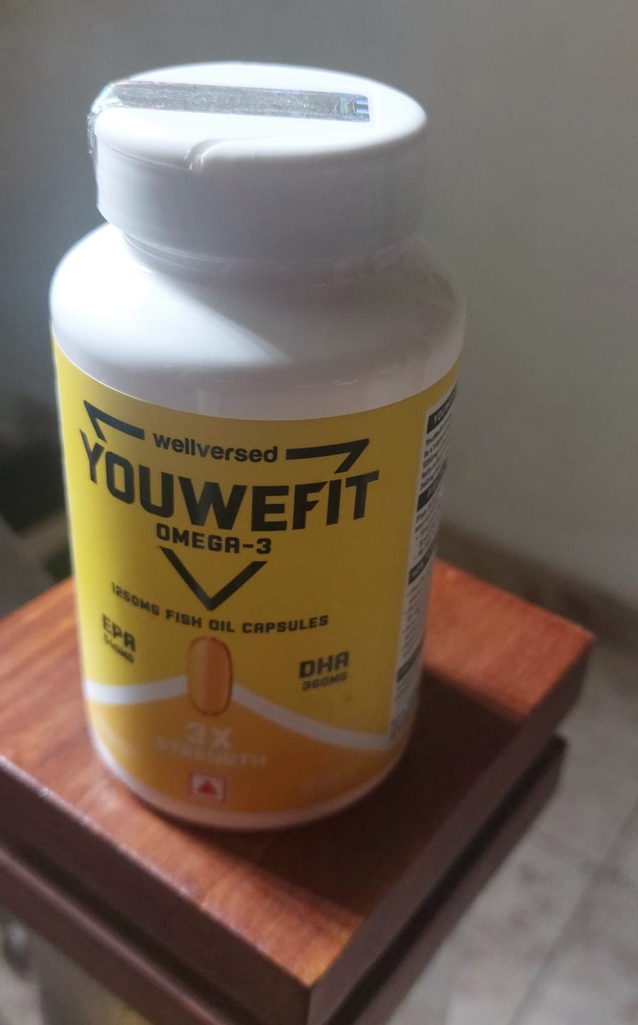 Customer photo review of YouWeFit Omega-3 Fish Oil (60 Capsules), 1250mg