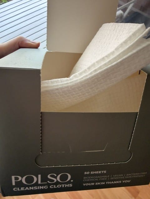 Customer photo review of Cleansing Cloths