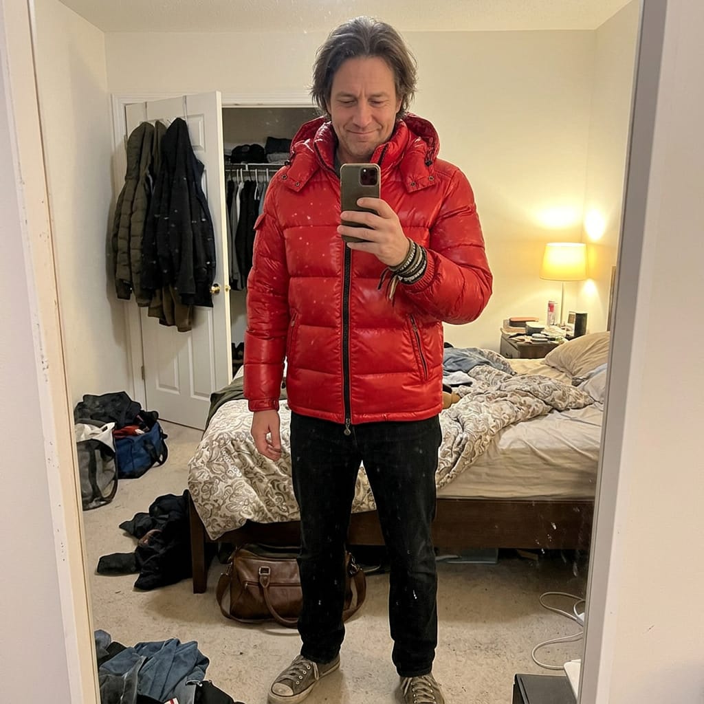 Customer photo review of Wasserdichte Luxus Winterjacke