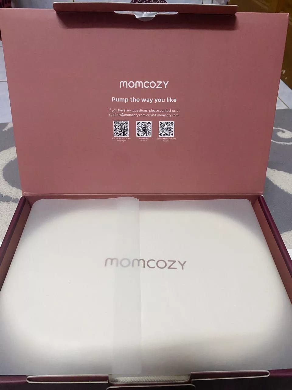 Customer photo review of Momcozy M6 Breast Pump