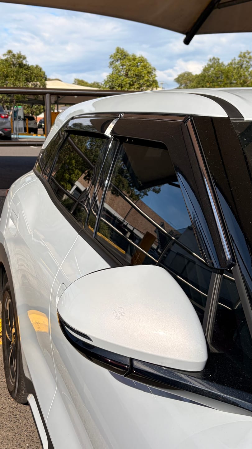 Customer photo review of Weather Shields Window Visors For BYD ATTO 2 (2025-2026)