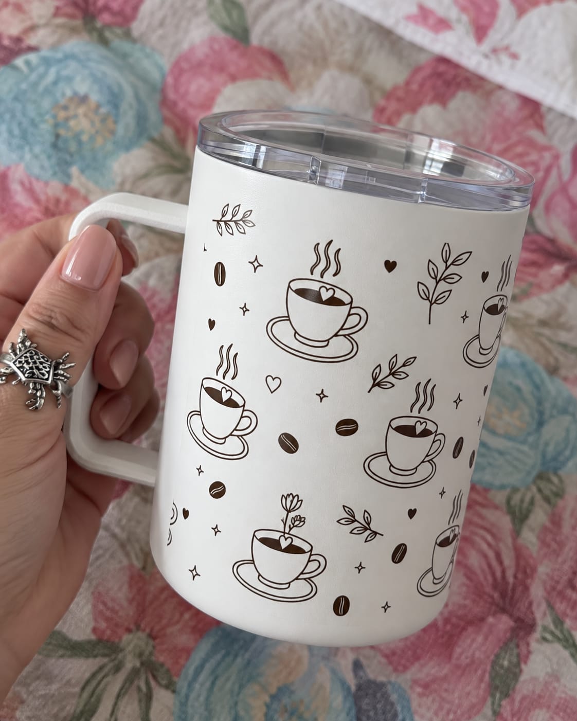 Customer photo review of Workday Fuel Insulated Mug